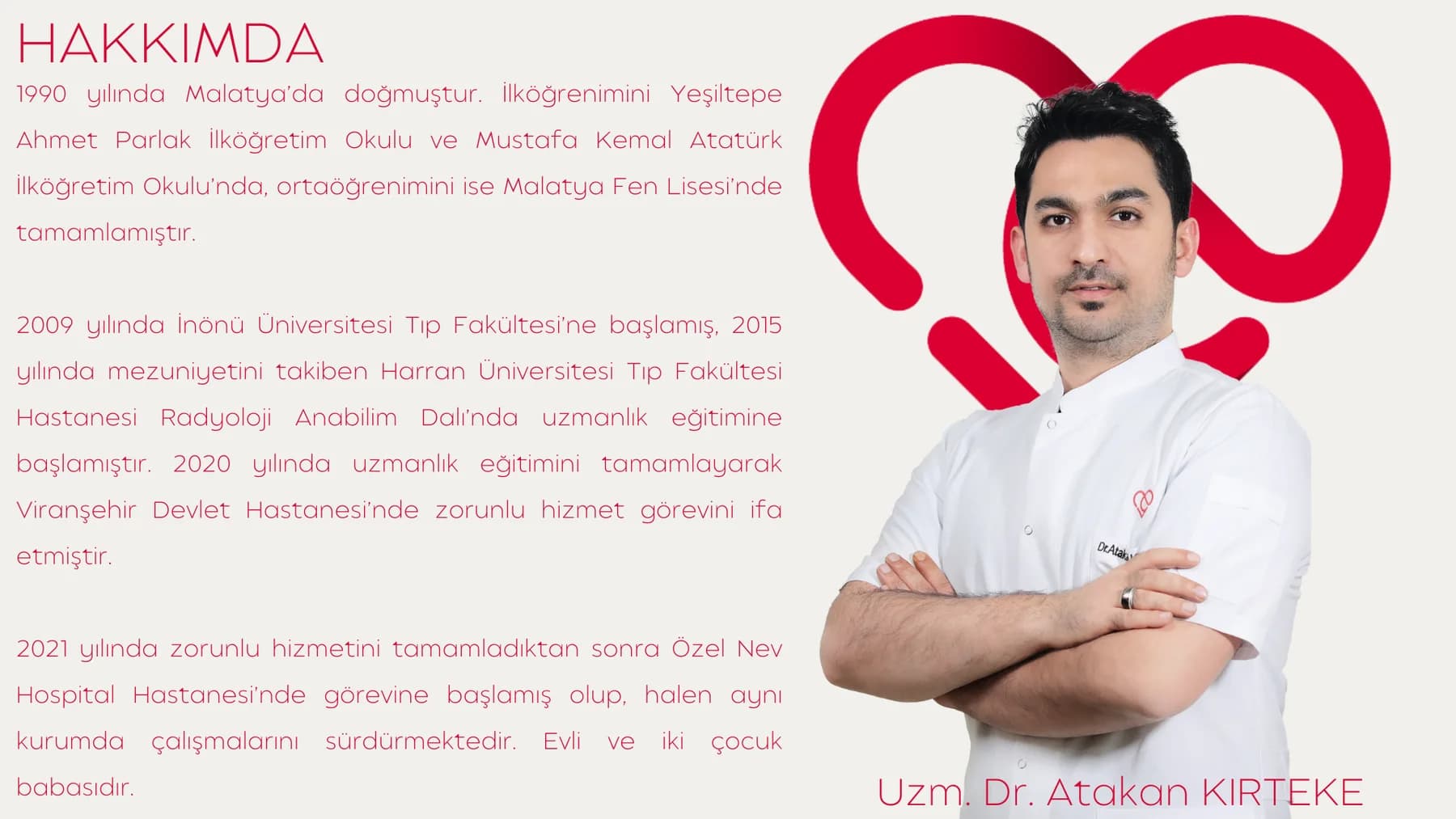 Uzm. Dr. Atakan KIRTEKE — kaynak özgeçmiş belgesi