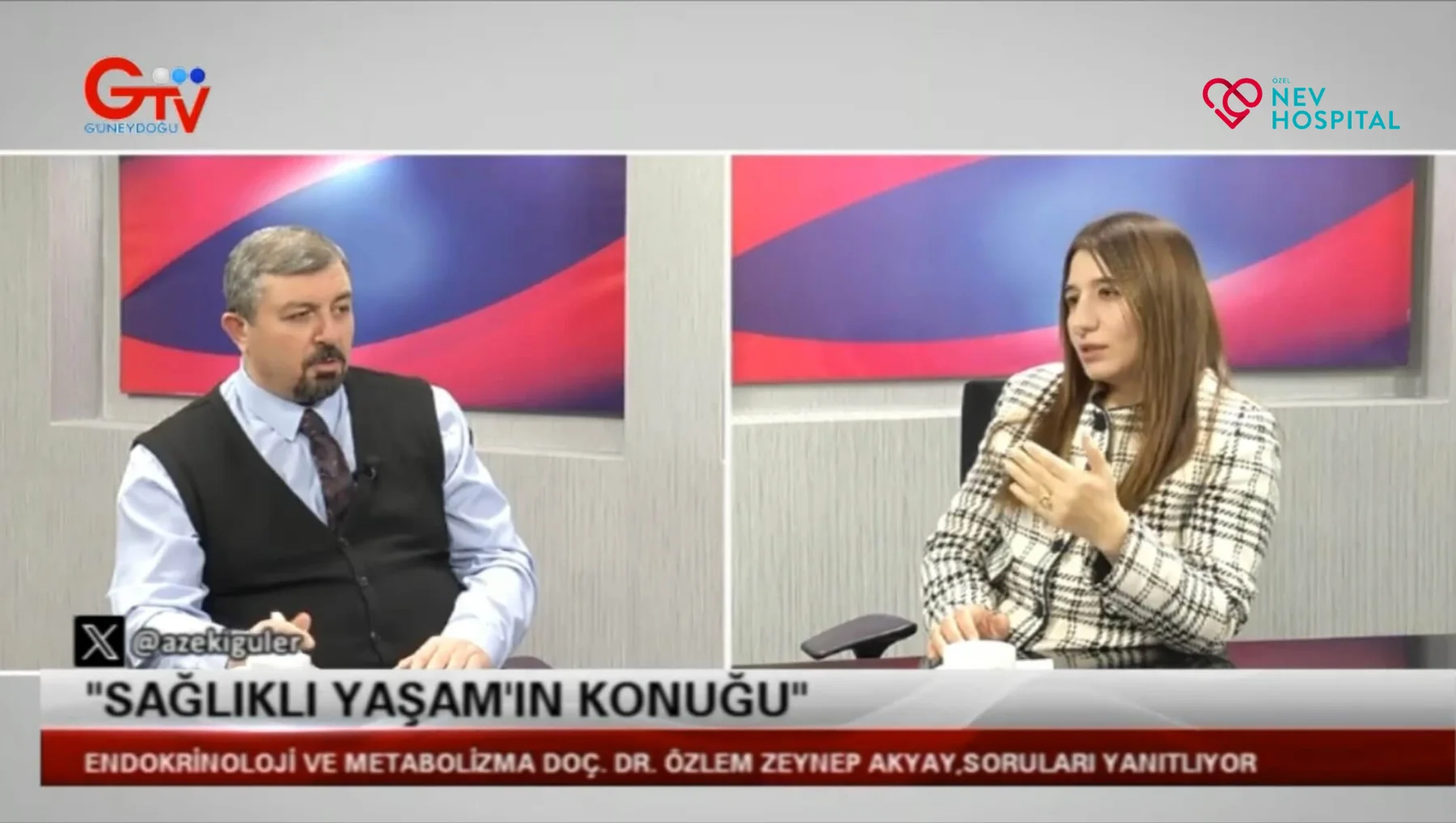 Doç. Dr. Özlem Zeynep Akyay — Sağlıklı Yaşam programı kaynak görseli
