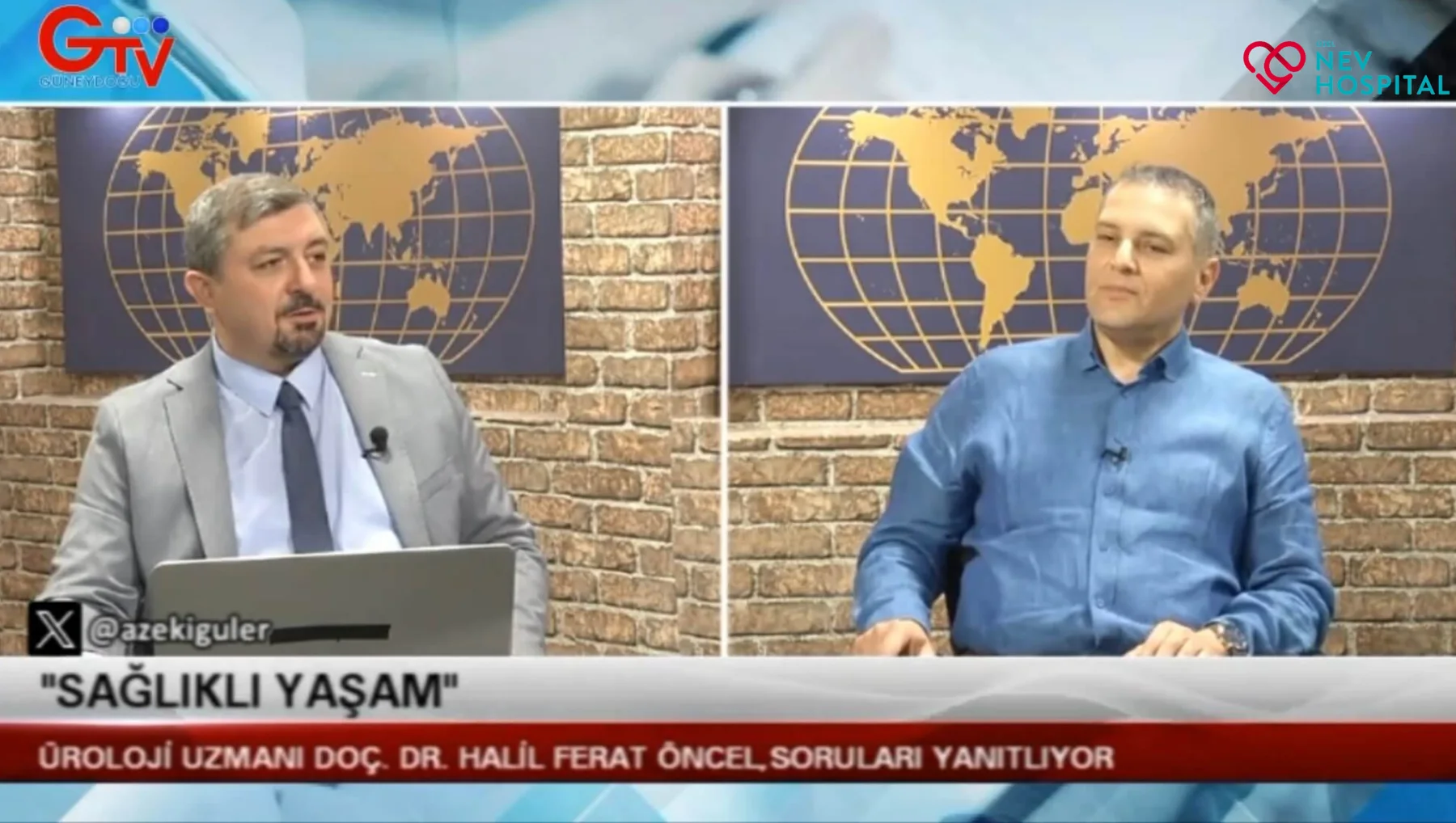 Doç. Dr. Halil Ferat Öncel — Sağlıklı Yaşam programı kaynak görseli