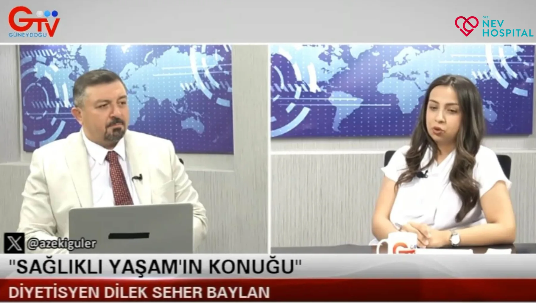 Diyetisyen Dilek Seher Baylan — Sağlıklı Yaşam programı kaynak görseli