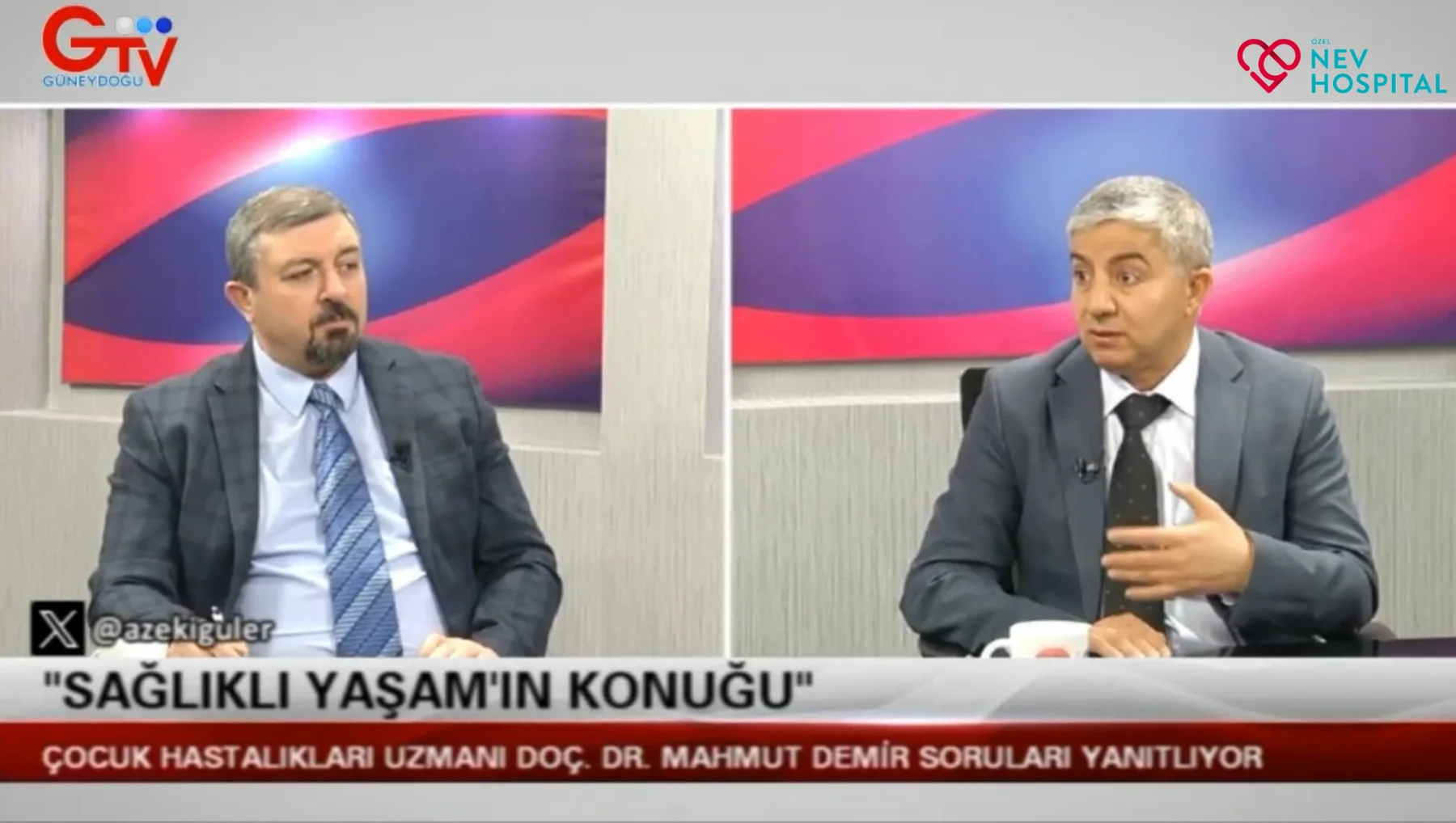 Doç. Dr. Mahmut Demir — Sağlıklı Yaşam programı kaynak görseli