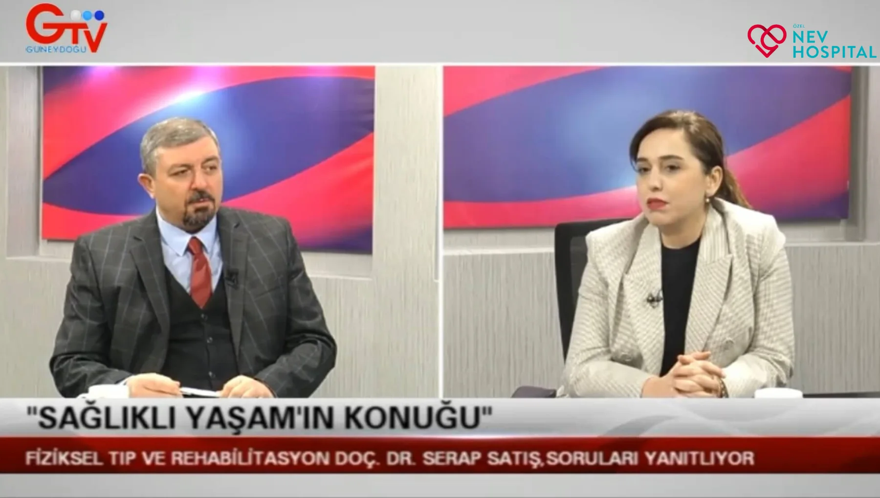 Doç. Dr. Serap Satış — Sağlıklı Yaşam programı kaynak görseli